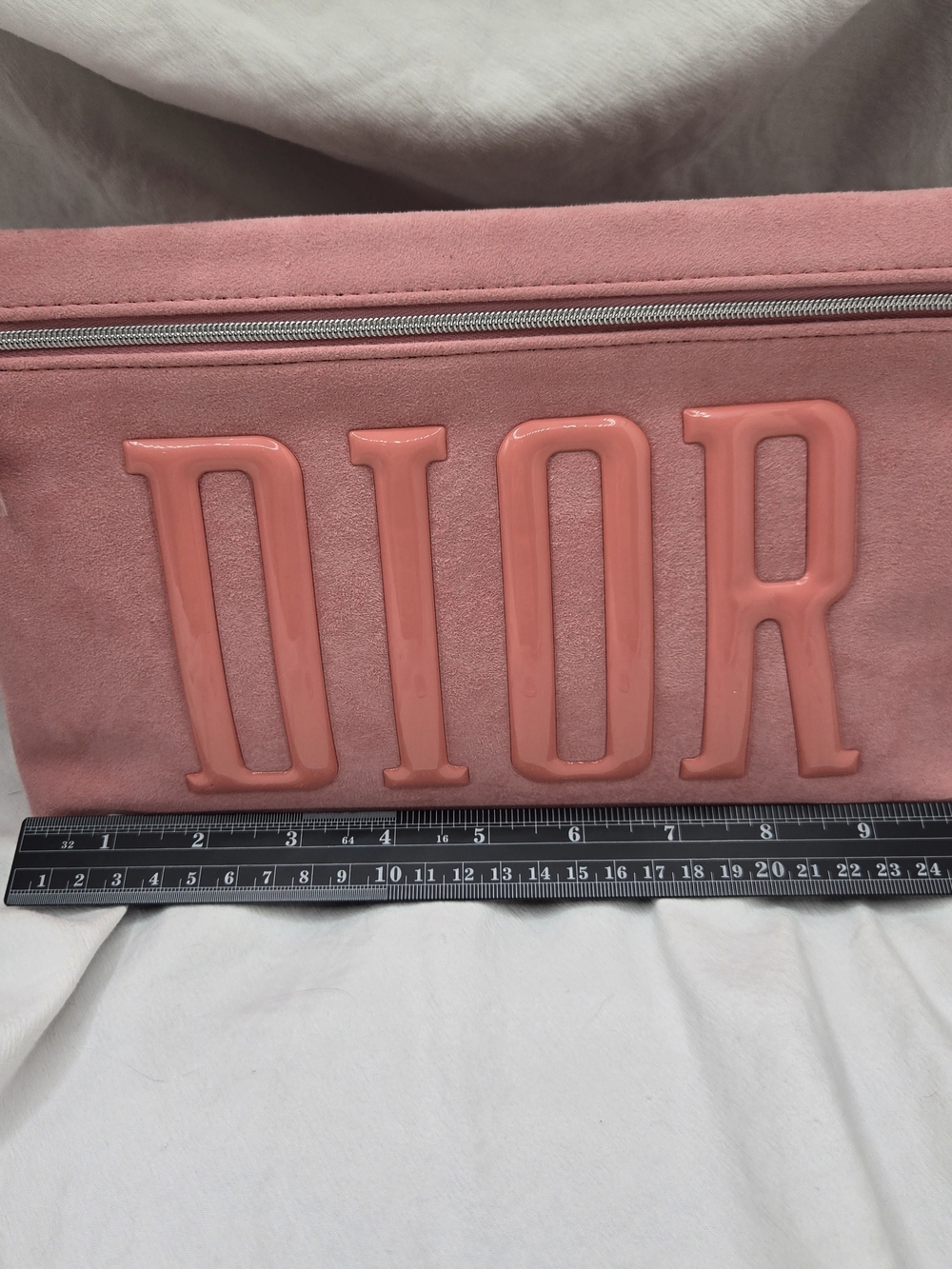 Dior Pink Cosmetic Bag + Suction Phone Holder Bundle Makeup Pouch - Picture 5 of 9